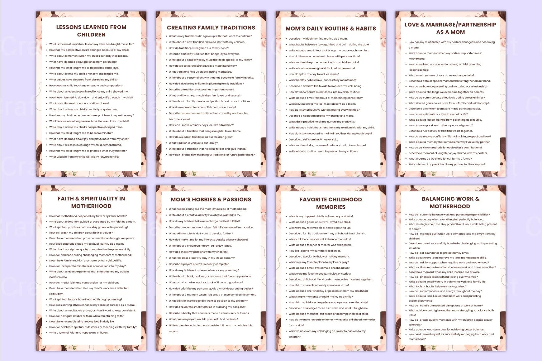 Creative Prompts for Moms - CraftNest - Digital Crafting and Art