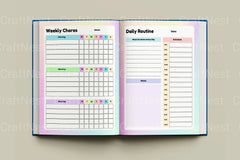 Chore Chart for Kids: Fun and Effective Organization Tool - CraftNest - Digital Crafting and Art