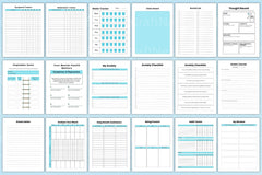 Anxiety and Depression Workbook - CraftNest - Digital Crafting and Art