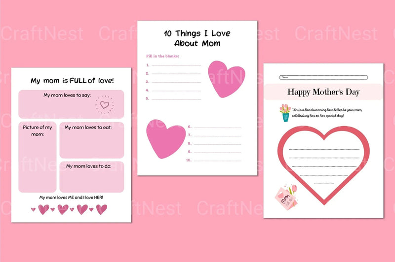 Busy Mom Activities for Kids - CraftNest - Digital Crafting and Art