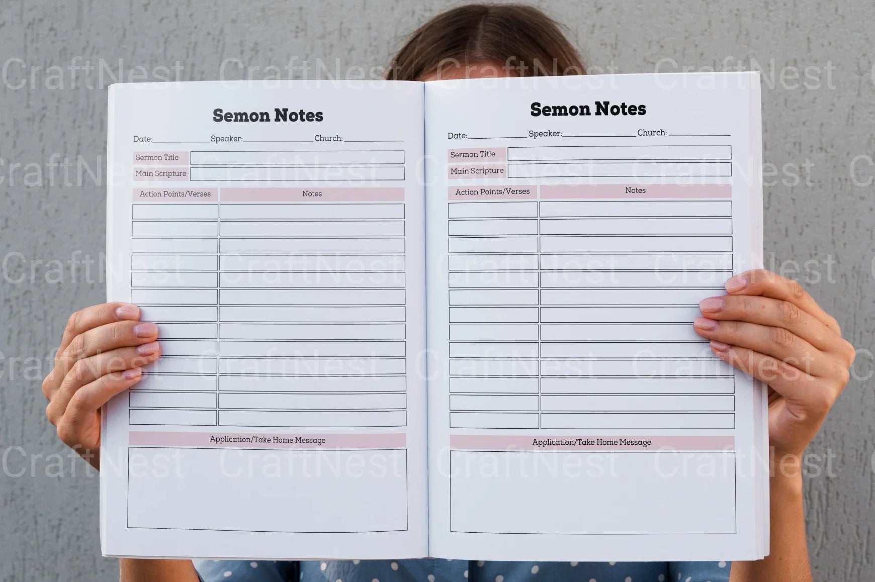 Sermon Notes: Key Insights and Reflections - CraftNest - Digital Crafting and Art