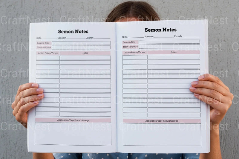 Sermon Notes: Key Insights and Reflections - CraftNest - Digital Crafting and Art