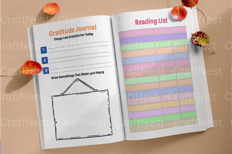 Home School Planner for Kids - CraftNest - Digital Crafting and Art