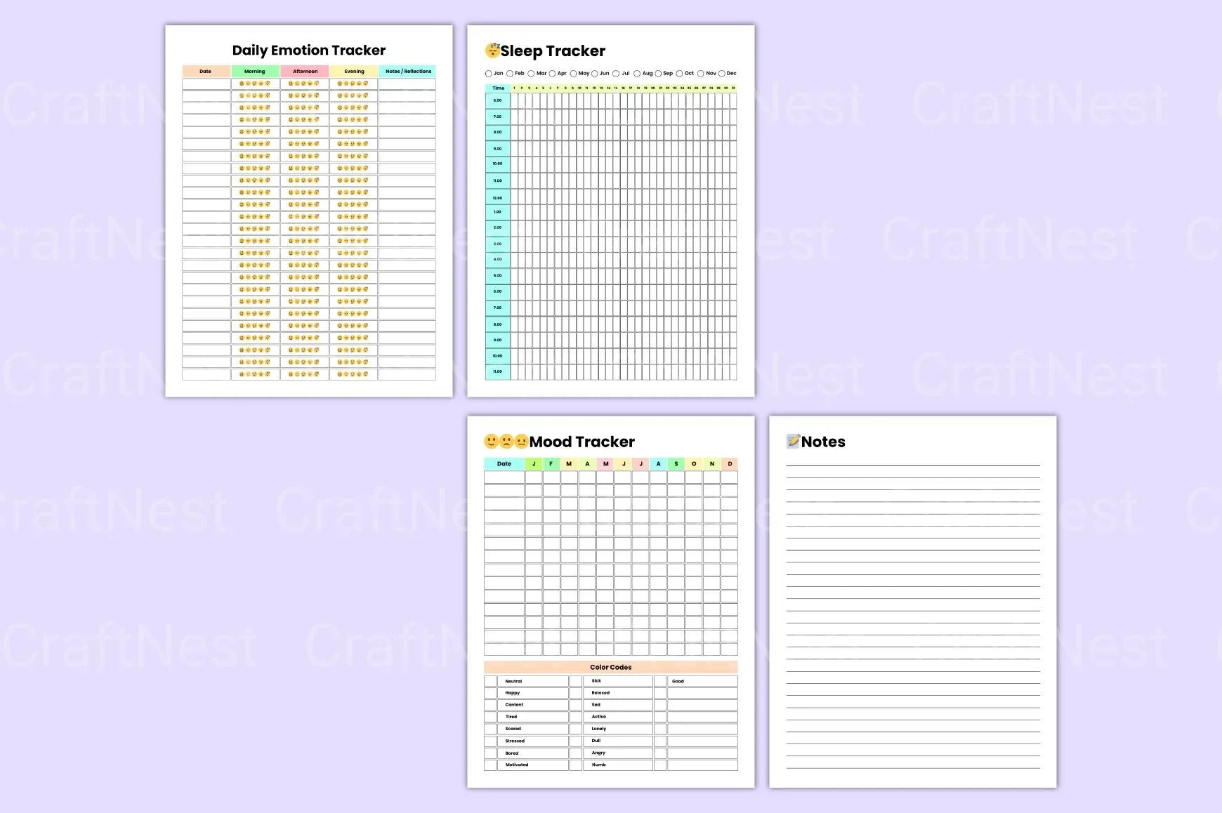 Depression Recovery Workbook: A Guide to Healing - CraftNest - Digital Crafting and Art
