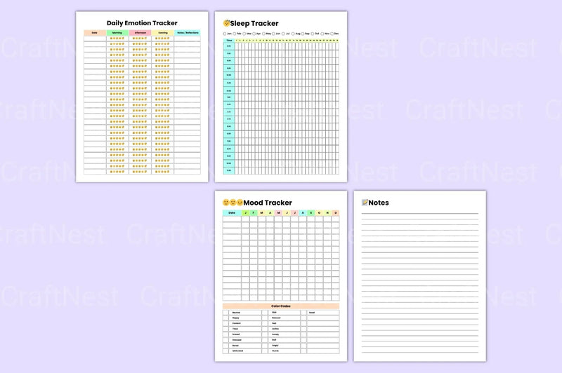 Depression Recovery Workbook: A Guide to Healing - CraftNest - Digital Crafting and Art