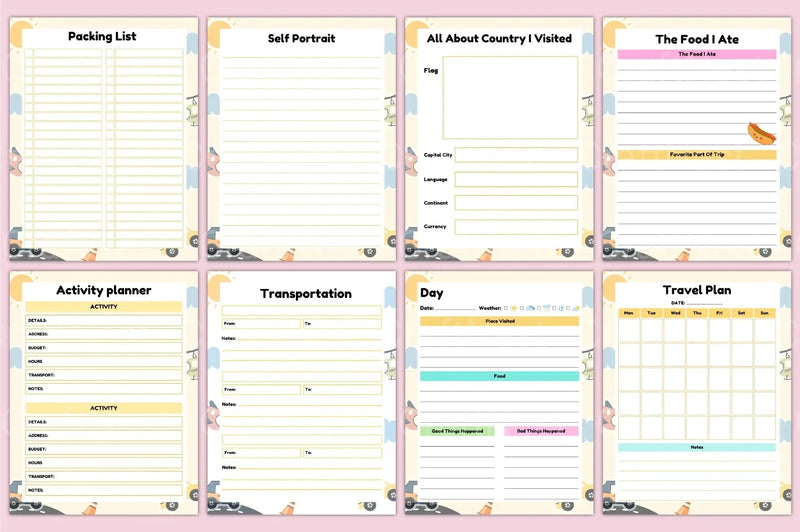 Travel Tips for Kids - CraftNest - Digital Crafting and Art