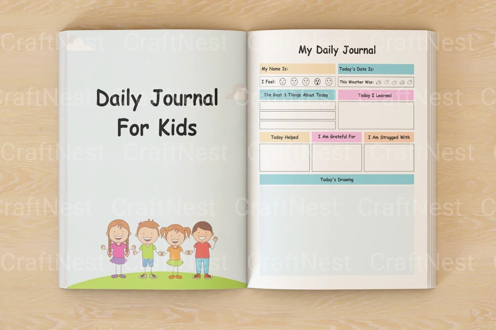 Daily Activities for Kids - CraftNest - Digital Crafting and Art