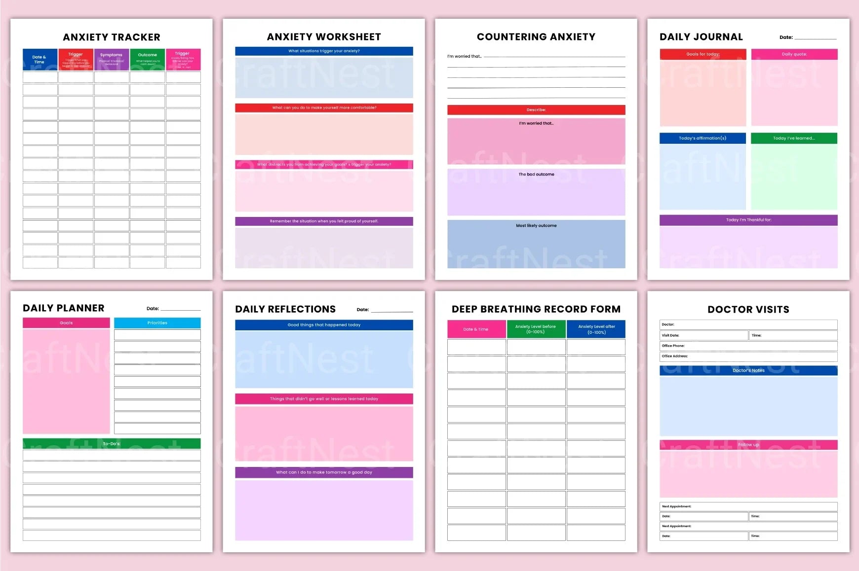 Mental Wellness Self-Care Guide - CraftNest - Digital Crafting and Art