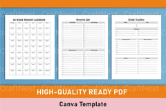Weight Loss Tracker Tool - CraftNest - Digital Crafting and Art