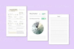Daily Mood Tracker Template - CraftNest - Digital Crafting and Art