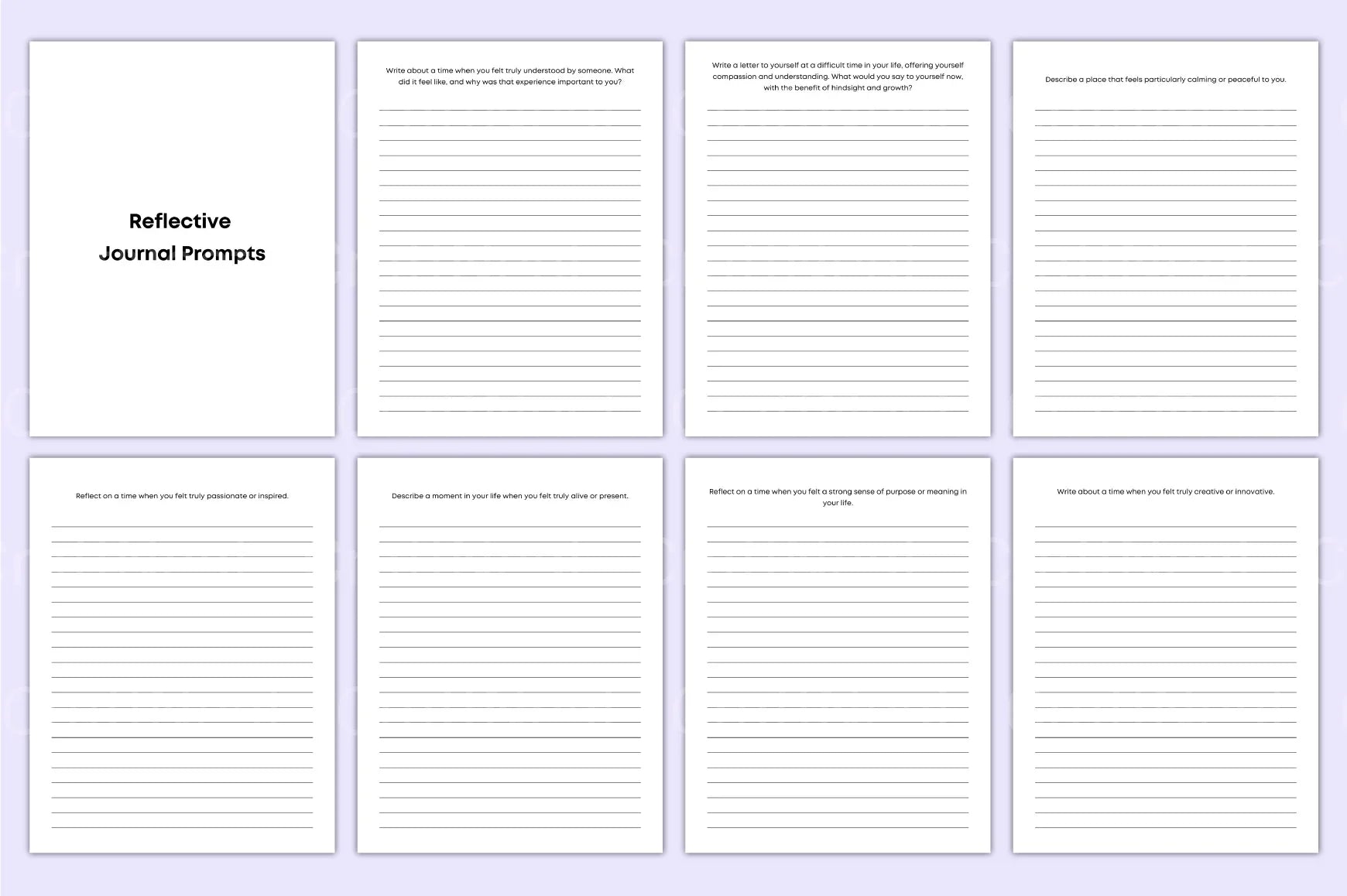 100 Self Care Prompts for Personal Growth - CraftNest - Digital Crafting and Art