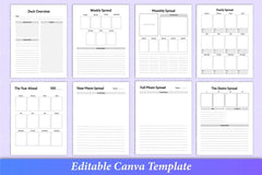 Tarot Canva Template for Creative Designs - CraftNest - Digital Crafting and Art