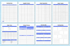 Craft Handmade Business Planner - CraftNest - Digital Crafting and Art