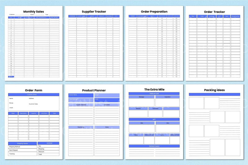 Craft Handmade Business Planner - CraftNest - Digital Crafting and Art