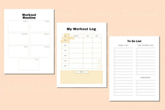 Weight Loss Planner - CraftNest - Digital Crafting and Art