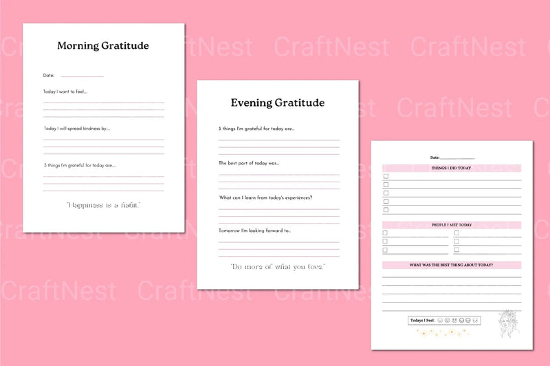Women Gratitude Art Design - CraftNest - Digital Crafting and Art