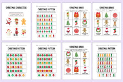 Kindergarten Christmas Workbook - CraftNest - Digital Crafting and Art