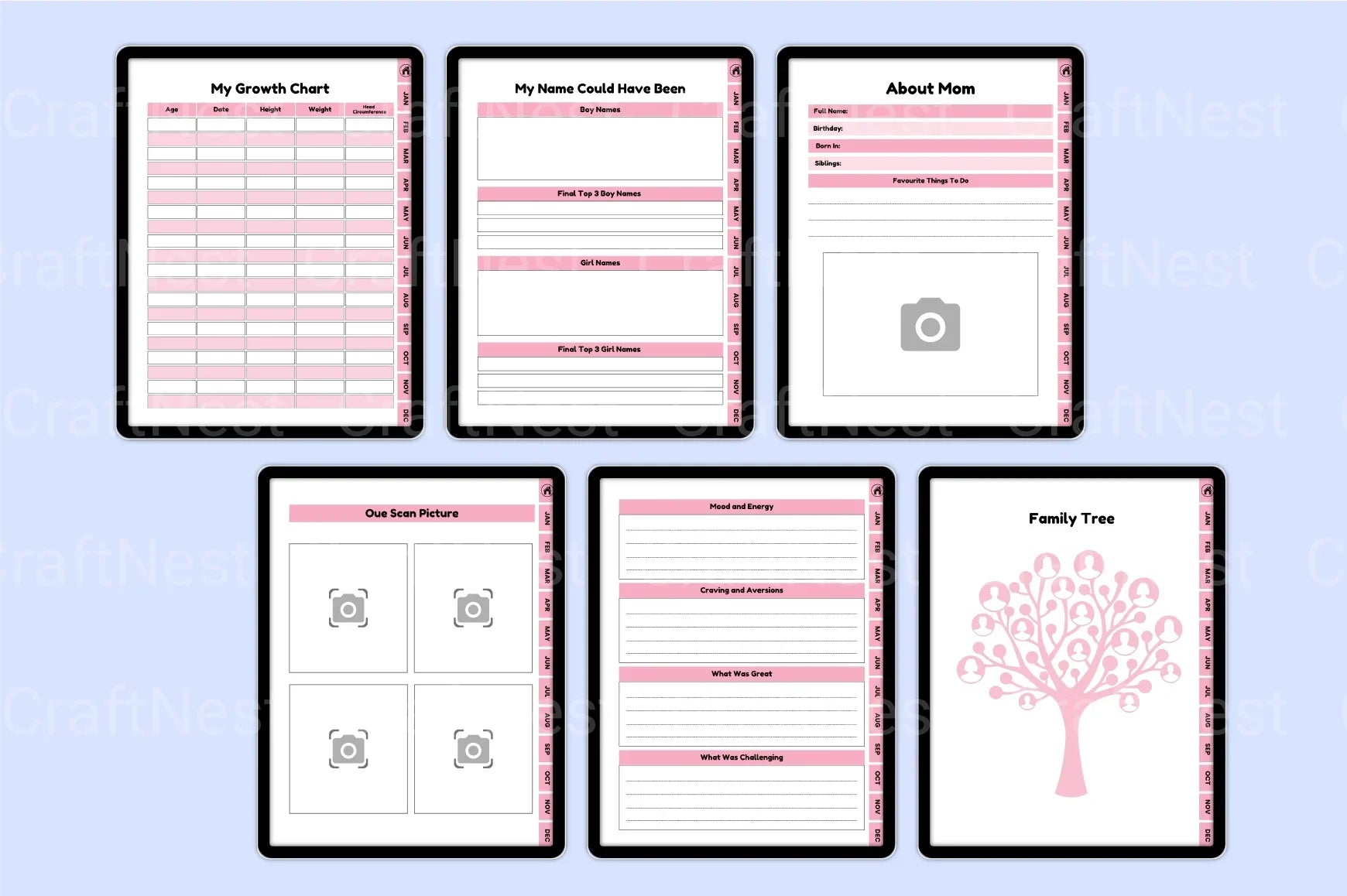 Baby Memory Book: Cherish Every Milestone - CraftNest - Digital Crafting and Art
