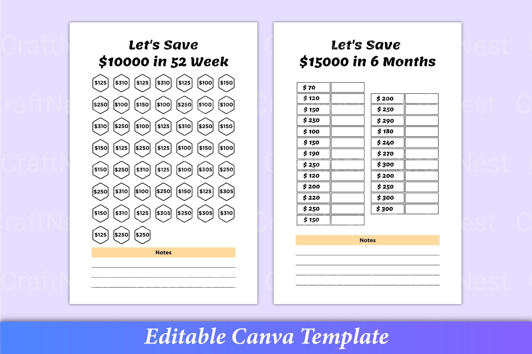 Ultimate Money Savings Challenges - CraftNest - Digital Crafting and Art