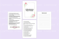 Prayer Prompts Guide for Inspiration - CraftNest - Digital Crafting and Art