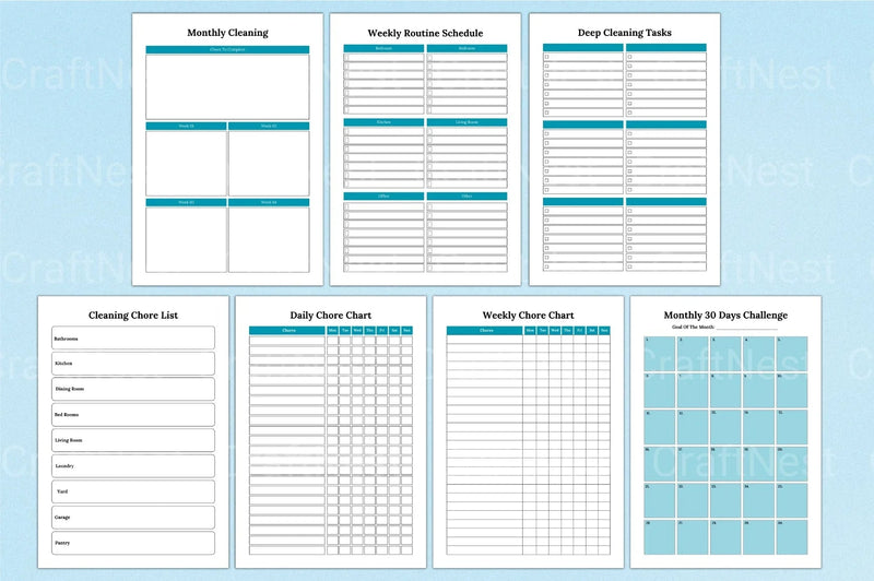 Decluttering Planner & Organizer - CraftNest - Digital Crafting and Art