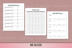 Health & Wellness Planner - CraftNest - Digital Crafting and Art