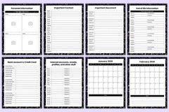 Final Wishes Legacy Organizer - CraftNest - Digital Crafting and Art