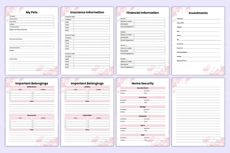 End of Life Planner Guide - CraftNest - Digital Crafting and Art