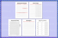 ADHD Mental Health Planner for Improved Focus - CraftNest - Digital Crafting and Art