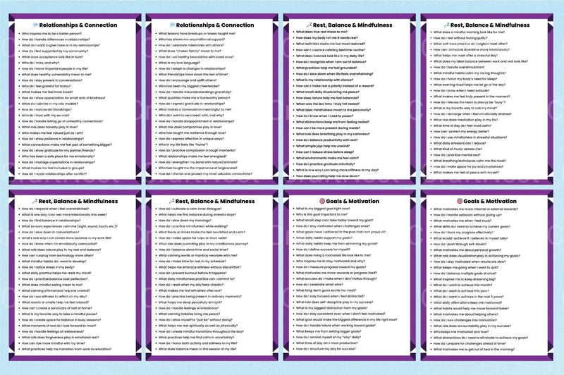 Mental Health Prompts for Wellness - CraftNest - Digital Crafting and Art