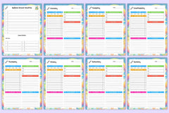 Academic Student Life Planner - CraftNest - Digital Crafting and Art