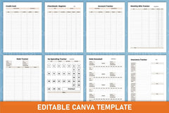 Finance Tracker Tool - CraftNest - Digital Crafting and Art