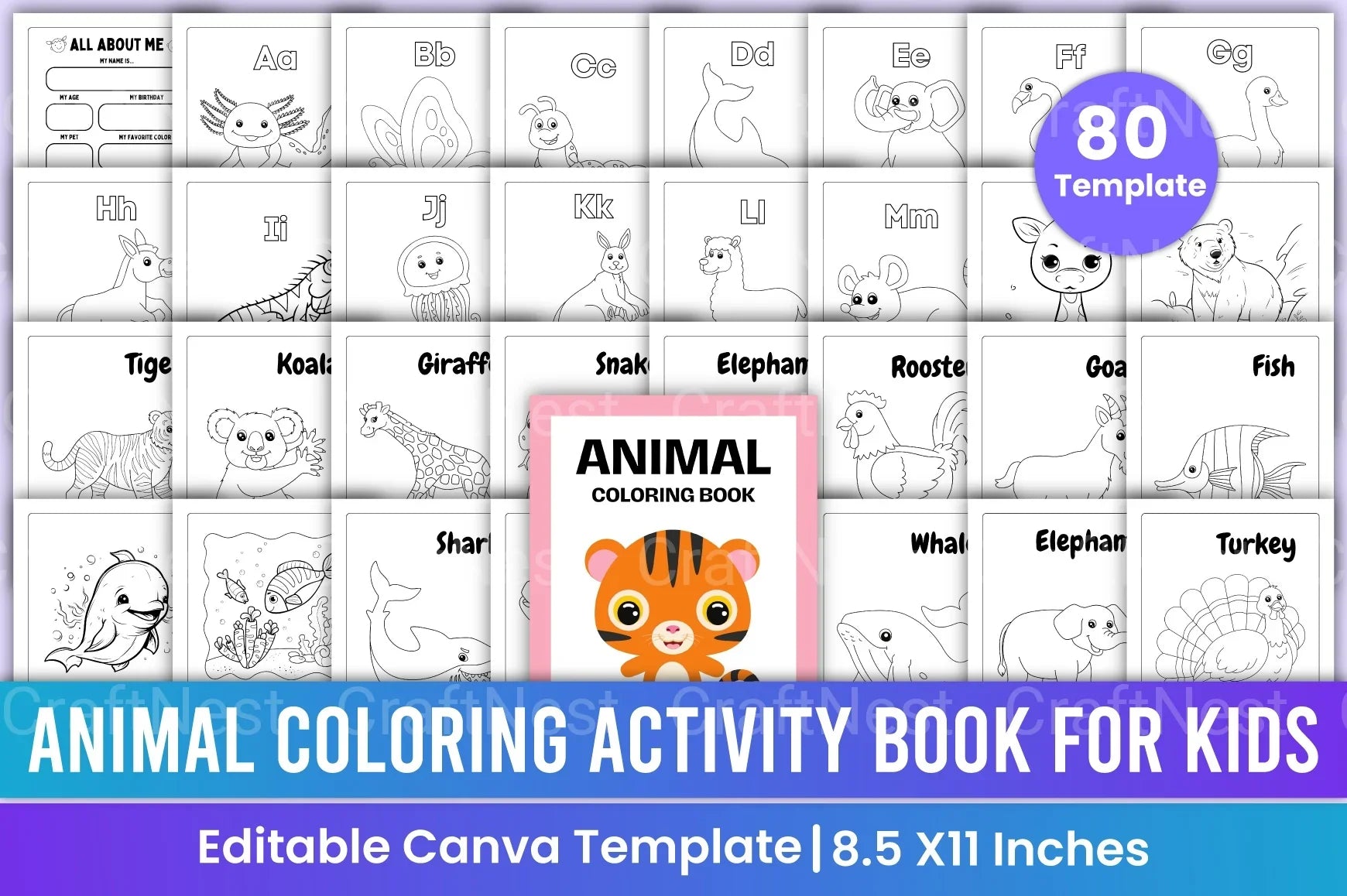 Mega Kids Activity Book: Fun & Educational Activities - CraftNest - Digital Crafting and Art