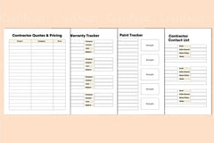 Home Renovation Planner Guide - CraftNest - Digital Crafting and Art