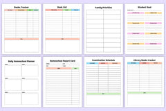 Ultimate Home School Planner - CraftNest - Digital Crafting and Art