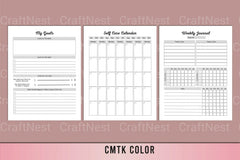 Weight Loss Self-Care Planner - CraftNest - Digital Crafting and Art