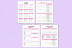 Self Growth Planner - CraftNest - Digital Crafting and Art