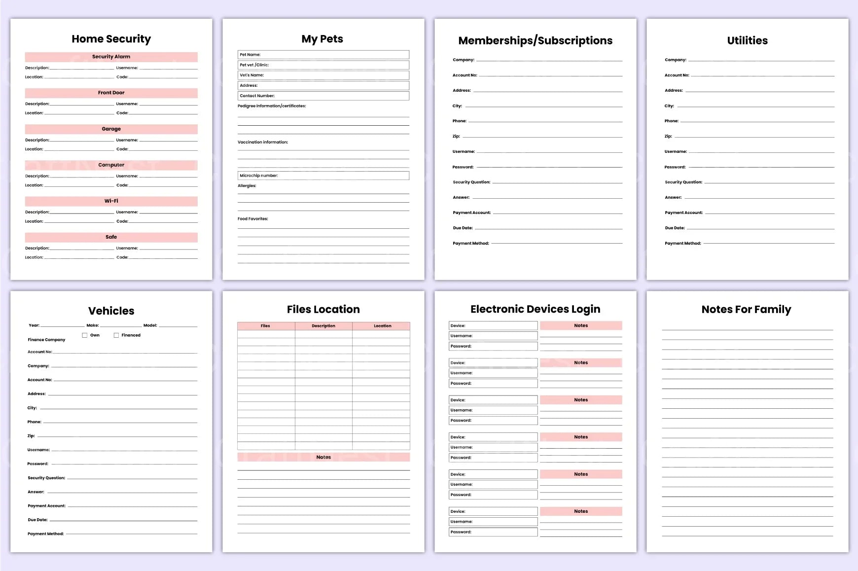 End of Life Planner Guide - CraftNest - Digital Crafting and Art