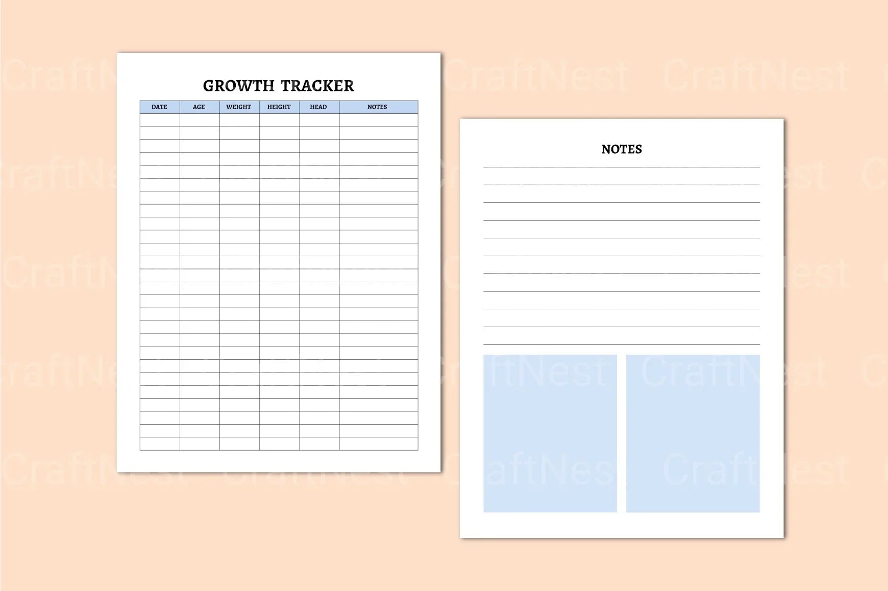 Newborn Planner Guide - CraftNest - Digital Crafting and Art