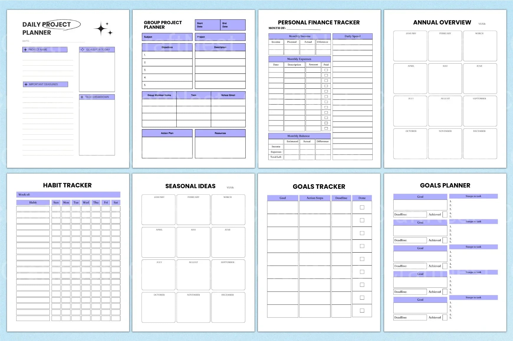 Shirt Business Planner Guide - CraftNest - Digital Crafting and Art