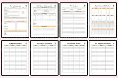 Pet Care Planner: Organize Your Pet's Health and Routine - CraftNest - Digital Crafting and Art