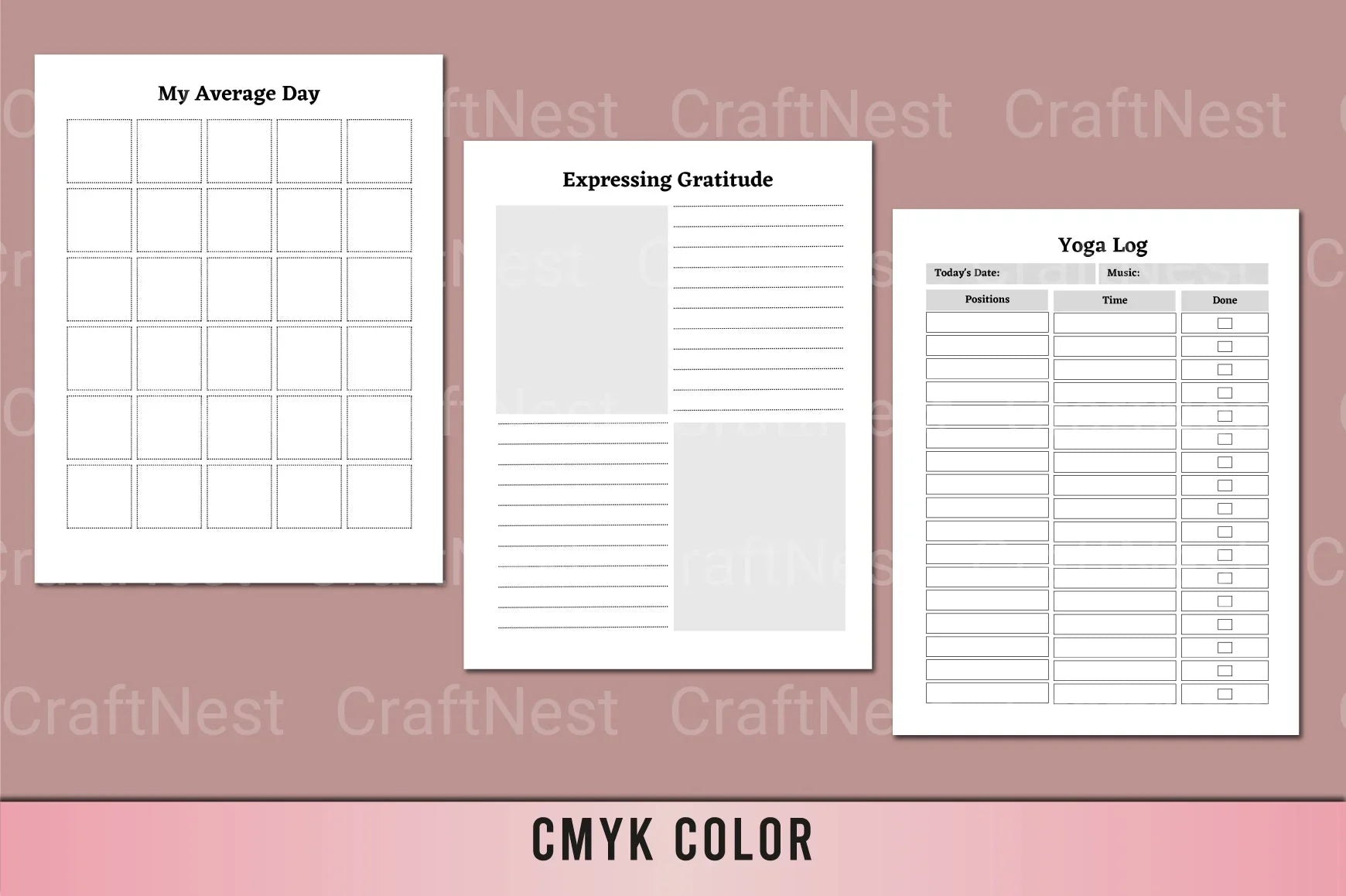 Vision Board Planner - CraftNest - Digital Crafting and Art