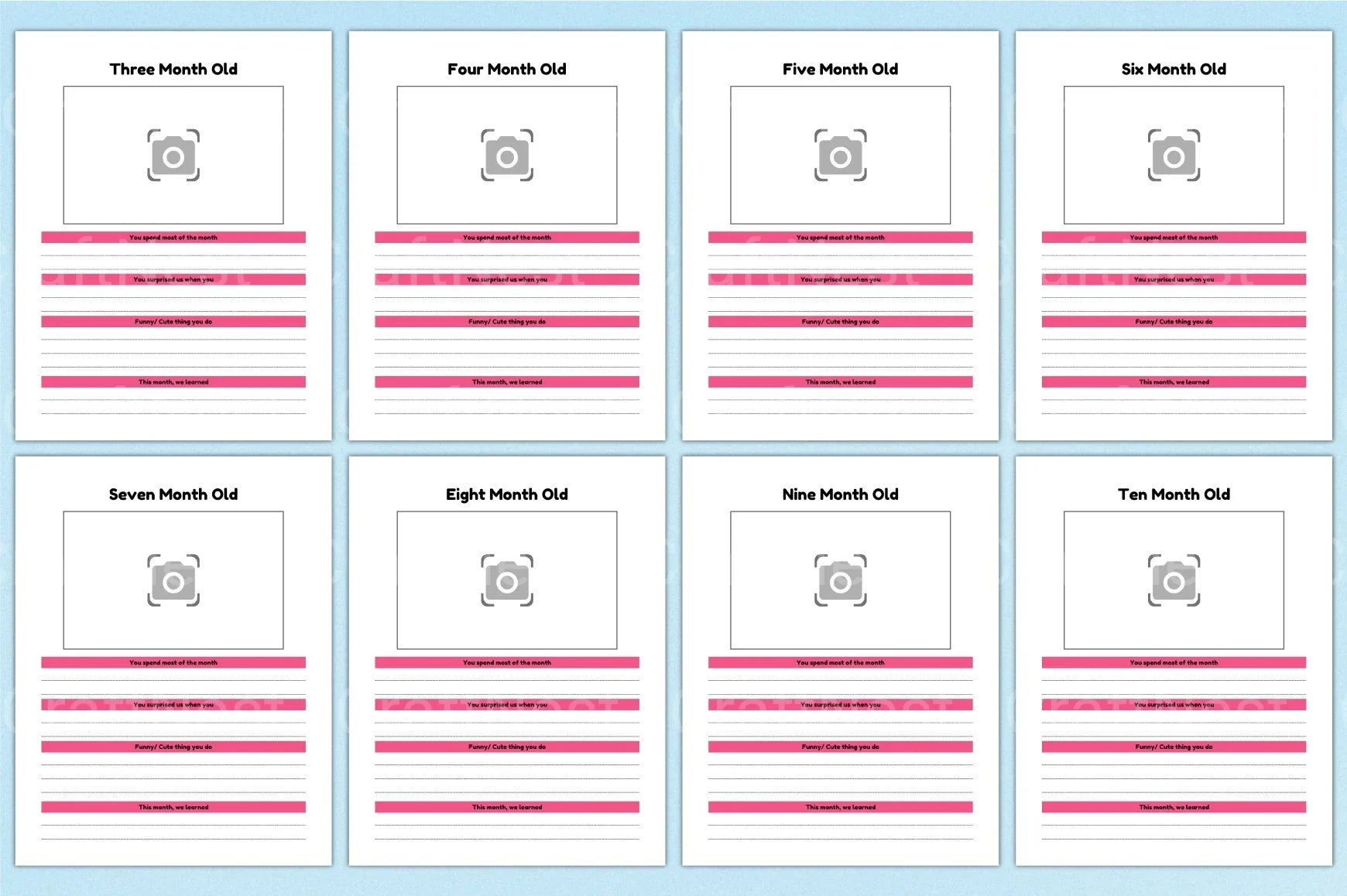Baby Memory Book: Cherished Keepsake for New Parents - CraftNest - Digital Crafting and Art