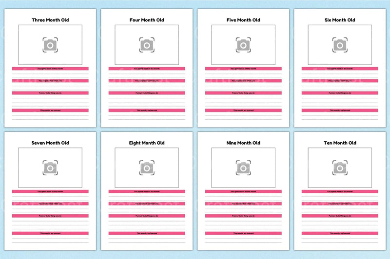 Baby Memory Book: Cherished Keepsake for New Parents - CraftNest - Digital Crafting and Art