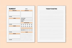 Day Food Diary: Track Your Meals and Nutrition - CraftNest - Digital Crafting and Art