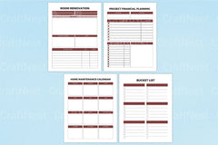 Home Maintenance Planner Guide - CraftNest - Digital Crafting and Art