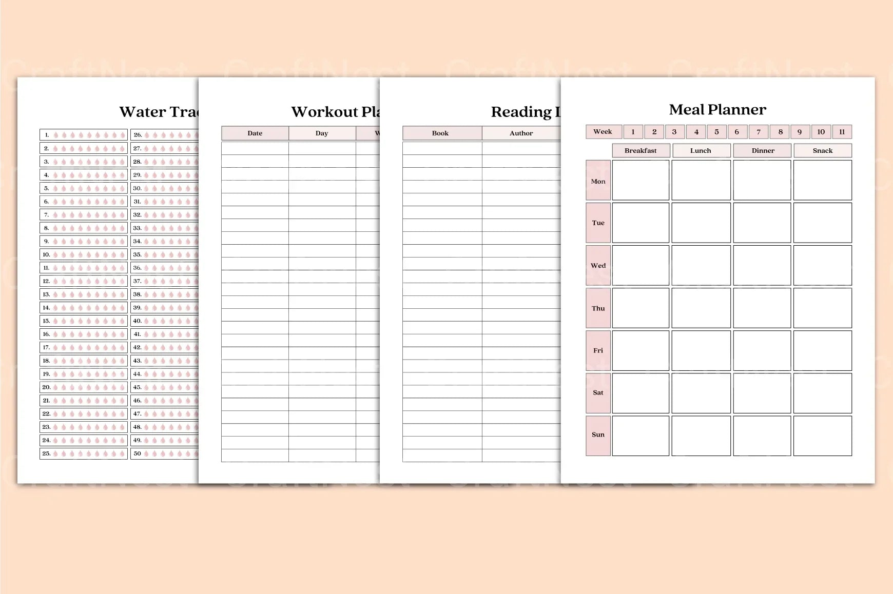 Soft Challenge Tracker Tool for Goal Setting - CraftNest - Digital Crafting and Art