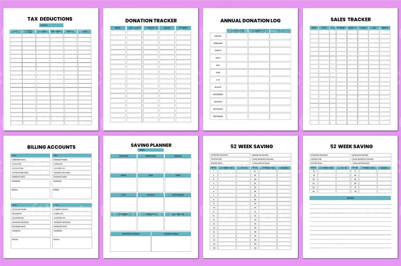 Budget Organizer Tool - CraftNest - Digital Crafting and Art