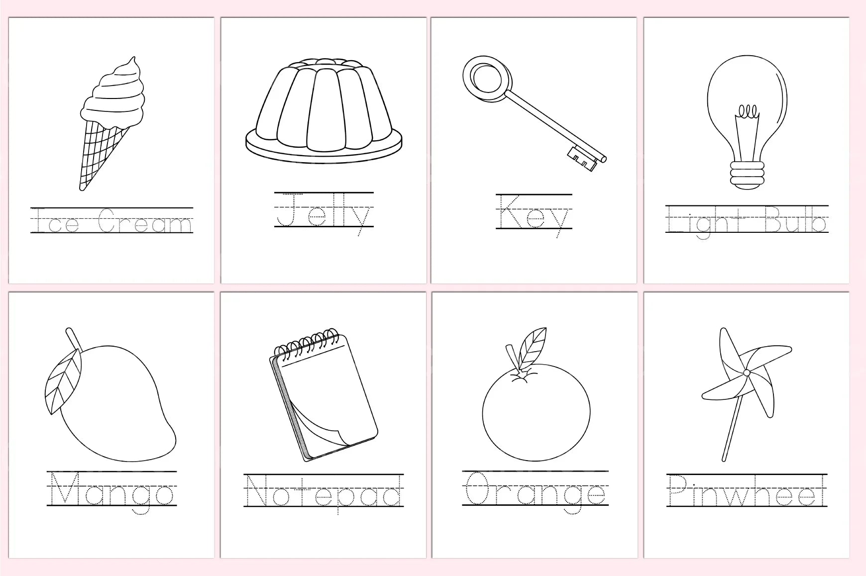 Alphabet Coloring Book for Kids - CraftNest - Digital Crafting and Art