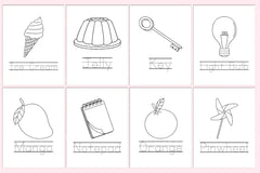 Alphabet Coloring Book for Kids - CraftNest - Digital Crafting and Art
